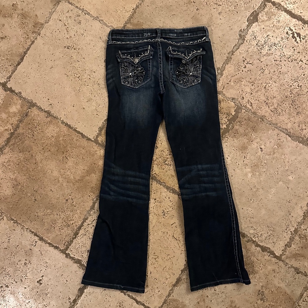 3 X 34 Rock 47 Wrangler ultra low rise jeans